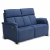 Stile Relax Moderne Sofas-Zweisitzer-Sofa modernes Design aus Leder/Kunstleder/Maulbeergewebe
