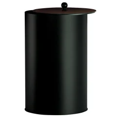 Viadurini Fire Design Pelletkorb-Zylindrischer Pelletbehälter mit Deckel in verschiedenen Ausführungen, hergestellt in Italien – Flamingo