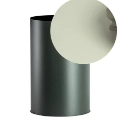 Viadurini Fire Design Pelletkorb-Zylindrischer Pelletbehälter mit Deckel in verschiedenen Ausführungen, hergestellt in Italien – Flamingo