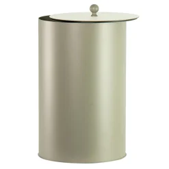 Viadurini Fire Design Pelletkorb-Zylindrischer Pelletbehälter mit Deckel in verschiedenen Ausführungen, hergestellt in Italien – Flamingo