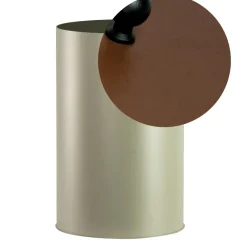 Viadurini Fire Design Pelletkorb-Zylindrischer Pelletbehälter mit Deckel in verschiedenen Ausführungen, hergestellt in Italien – Flamingo